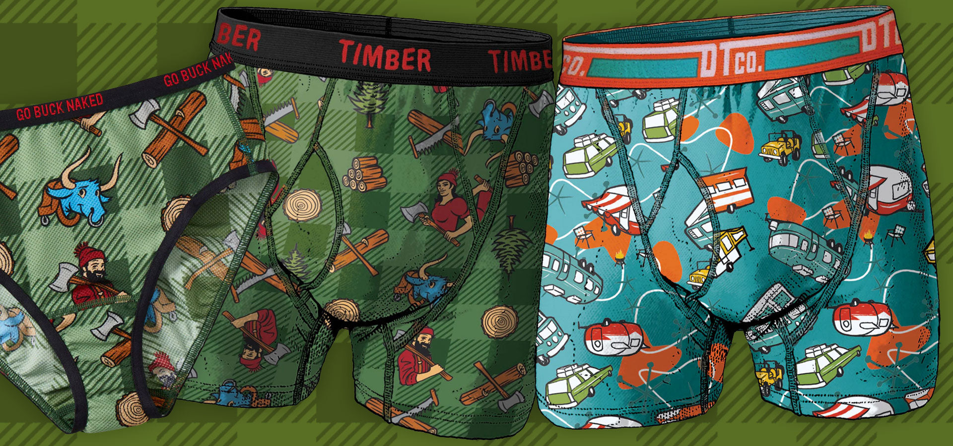 a pair of men's underwear - Turman Artwork Company